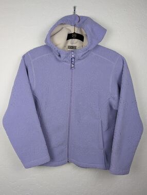 NWT REI Snowy Creek Fleece Jacket Girls' Large Sweet Lavender NEW